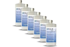 ERSOLIN Isopropanol 99,9% 6x1 Liter IPA Entfetter Reiniger erhältlich in 2.5L 3L 5L 10L