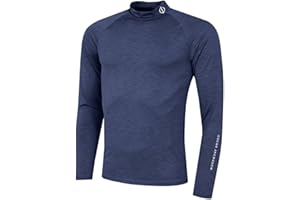 Oscar Jacobson Mens Hamilton Lightweight Thermal Wicking Golf Baselayer