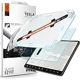 Spigen Tesla Model Y (2024-2023) & Model 3 (2023) Glass Screen Protector GLAS.tR EZ Fit Anti-Glare - AGL01086