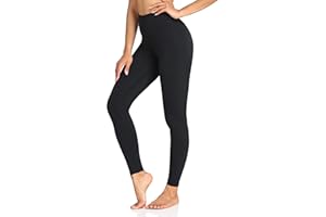 Colorfulkoala - Pantalones de Entrenamiento para Mujer, Suaves como la Mantequilla con Cintura Alta, Leggings para Yoga de Longitud Completa 28''