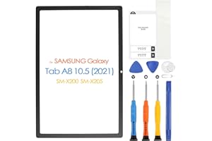 ARSSLY Screen Replacement for Samsung Galaxy Tab A8 10.5inch (2021) Front Glass Panel, SM-X200 SM-X205 Front Screen Cover for with Repair Tools (NO Touch Digitizer & LCD Display)