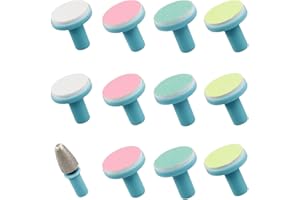 PENCE & MOON COLLECTIVE 12 Pcs Baby Nail File Pads Nail Trimmer Replacement for Standard Electric Kid Nail Trimmer Suits to Newborn Infant Toddler