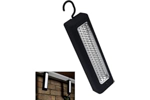 XATGIOUY 72 LED Magnetic Work Light, Ultra Bright DIY Work Light with Hanging Hook, Portable LED Inspection Lamp for Car Repair Shed Camping Household Attic Workshop Garage Emergency Lighting Outdoor Indoor