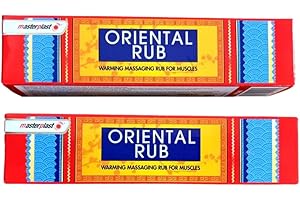 SOTL™ 2X Masterplast Oriental Rub Ready to Use Pain Relief for All Types of Muscular Twists Sprains and Bruises Wellness Body Cream for Lower Back Shoulder Neck Knee 70g