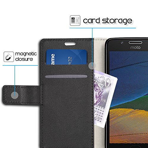 Funda Moto G5 Plus Moto X 2017 SLEO Cartera Carcasa Piel PU Suave Flip Folio Caja Super Delgado Estilo Libro Soporte Plegable y Cierre Magn tico para Motorola Moto G5 Plus Moto X 2017 - Negro reviews Funda Moto G5 Plus Moto X 2017 SLEO Cartera Carcasa Piel PU Suave Flip Folio Caja Super Delgado Estilo Libro Soporte Plegable y Cierre Magn tico para Motorola Moto G5 Plus Moto X 2017 - Negro