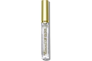 BF BEAUTY FOREVER Beauty Forever Diamond Lip Gloss Clear, With Vitamin E and Vanilla Flavour, 4ml (01 Clear)