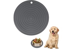 SIOPPKIK 1PCS Tappetini Sottociotola Per Cani Gatti Silicone Tappetino Antiscivolo Per Ciotola Cane Tappetino Per Ciotola Di Cibo Antiscivolo Per Animali Per Ciotola Per Acqua, Tappetino Per Cibo