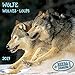 Wolves/Wölfe 2019: Kalender 2019 (Artwork Edition) by 