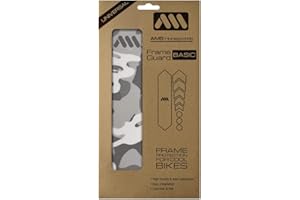 All Mountain Style Protector Cuadro Bicicleta MTB | Protector Adhesivo Cuadro Bici Modelo Basic con 9 Protectores | Protege tu Bicicleta de Arañazos y Golpes