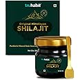 TruHabit Original Himalayan Shilajit, Shilajeet Original, Silajit for Man/Woman (20g), Shilajit Original Resin, Silajit Original Himalayan Natural Stamina Booster for Men, Lab-Tested Shilajit Resin