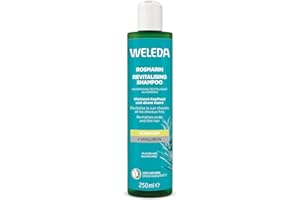 WELEDA - Shampooing revitalisant au Romarin - Nettoie en douceur et donne du volume aux cheveux - Nourrit le cuir chevelu - Natrue - 250 ml