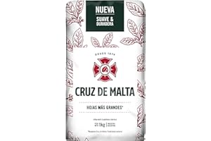 YERBEE Cruz de Malta Yerba Mate Tradicional 1 kg - Herbata Mate z Argentyny - okres dojrzewania 24 miesiące