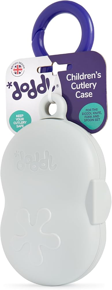 Doddl 5060460120354 Çocuk Çatal Kaşık Bıçak Kılıfı, Çok Renkli, 25 g