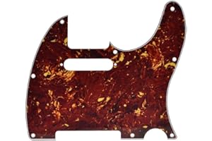 Dopro Tele Style Chitarra Pickguard TL Pick Guard con Pickup Montaggio Fori per Viti per Tele/Telecaster Vintage Tortoise