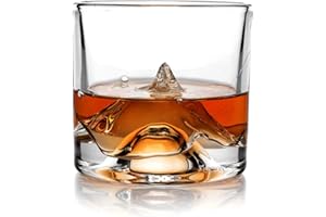 LIITON K2 Vasos de Whiskey Set de 2, 250ml Clear