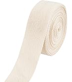 Nastro In Policotone A Righe Arcobaleno 9,1m X 3,8 Cm - Fettuccia Jacquard Per Cucito, Borse, Cinture E Artigianato - 3
