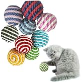 TİNEKE Rope Wrapping Colored Cat Play Ball 4 Cm (5 Pieces) Cat Toy