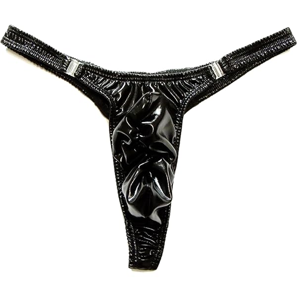 Faringoto Ultradunne Naadloze Thong Mannen G Strings En Thongs Mannen Pouch Ice Zijde Ondergoed Ademend Lage Stijging S-XXL, 7 Kleuren, S