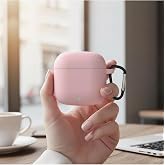 Huawei FreeBuds SE 2 - SE 3 Kılıf Askı Aparatlı Mat Silikon Pembe Pembe
