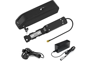 Yasco Power (1-3 Days Delivery) 48v 20Ah Ebike Battery for 200w-1500w Adult Electric Bike Removable Large Capacity 48V Lithium Battery 21700 Cells Rechargeable Battery with 40A BMS Protection