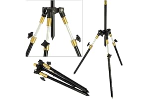 DNA LEISURE Fishing Tripod Rod Rest Fully Adjustable Legs & Banksticks Carp Tackle DELUXE