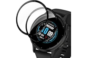 Carantee 2 Stück für Panzerglas für Garmin Venu 4 (41mm) Schutzfolie, Transparent Displayschutzfolie für Garmin Venu 4 (41mm), Stoßfeste Sensitive Touch Schutzglas Folie
