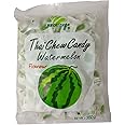 Avril Dress Haoliyuan Thai Chew Watermelon Flavored Candy, 12.35 oz / 350 g, White & Green