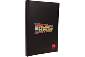 SD TOYS Libreta con luz A5 logo. Regreso al futuro