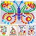 XT-XINTE Mushroom Nail Combination 700mm Toy Small Mushrooms Puzzle Toy Puzzle for Christmas Best Gift for Kid