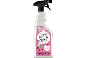 Marcel's Green Soap - Spray Nettoyant Pour Salle De Bain Patchouli & Cranberry - Spray dégraissant - 500ml