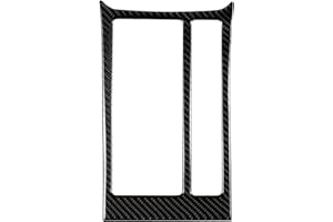 rrx Carbon Fiber Interior Panel Frame Cover Trim Compatible with VW Volkswagen Golf 7 MK7 MQB 5G 2012-2017 (Water Cup Holder 09)