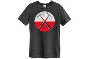 PINK FLOYD T Shirt Gerald Scarfe Band Logo Official Amplified Unisex Charcoal