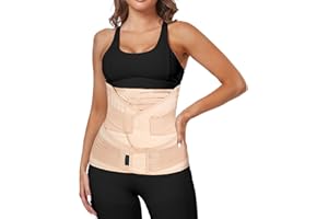 MAMODY 3 in 1 Postpartum Belly Wrap – Postpartum Belly Band Support Recovery Belt, After Birth Brace, Slimming Girdles, Body Shaper Waist Shapewear