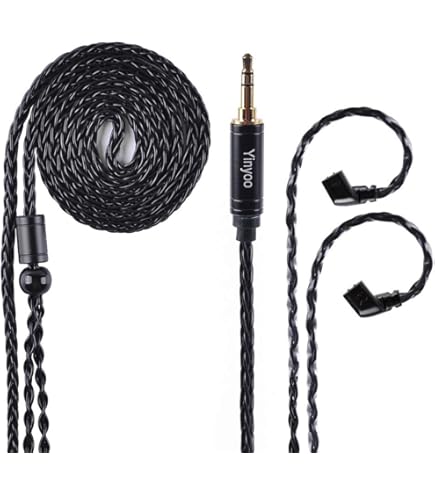 Kinboofi CCZ C01 IEM-Kabel - Hochwertiges Upgrade Für Deine In-Ear-Kopfhörer