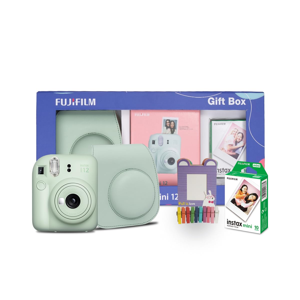 Fujifilm Instax Mini 12 Gift Box with 10 Shots- Green Review and Insights