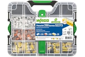WAGO Mallette 250 Bornes S2273 (120x2E + 100x3E + 30x5E)