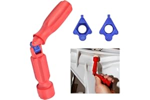 VAGAW Toilet Seat Spanner Plumbing Tools,1set Toilet Seat Tightening Tool,Toilet Seat Fitting Tool Removal Installation Repair Wrench Maintenance Artifact Hand Tool