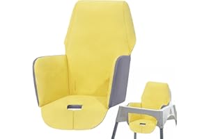 TEDIOUS Seat Cushion for Ikea High Chair, Baby High Chair Cover Cushion, Insert Cushion for Foldable High Chairs, Washable Seat Cover Mat for Baby Dining Room Chairs, Accessories