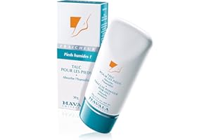 Mavala - Talc pour les Pieds - Absorption de l'Humidité - Poudre Longue Durée Anti-Odeur - Soin Journalier Efficace - Format Pratique et Économique 50g