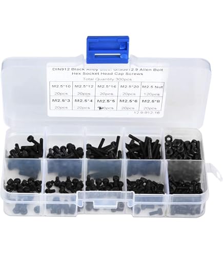 Voordelige bouten - moeren en ringen assortiment - 240-delig - in Voordelige bouten - moeren en ringen assortiment - 240-delig - in