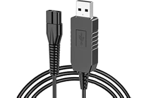 Xumann Razor Charger for Wahl Clipper, Replacement Charger USB Cord Compatibility with Wahl Trimmer