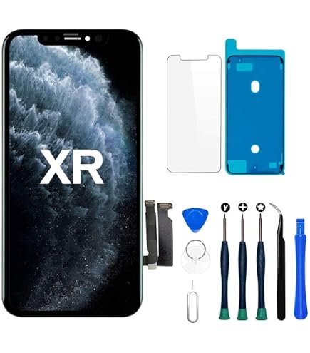 Set De Vis Noires Pour IPhone 11 - Compatible Avec Modèles A2111, A2223, A2221, Pour Réparation