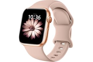 Higgs Silikonowy pasek do zegarka Apple Watch 40 mm, 41 mm, 38 mm, 44 mm, ultra 2, 49 mm, 45 mm, 42 mm, dla kobiet i mężczyzn, miękki silikonowy pasek sportowy do iWatch serii 9, SE (se 2), 8, 7, 6,