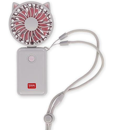 Mini Ventilatore Portatile Con Nebulizzatore D'acqua, 3 Velocità, Ricaricabile USB, Bianco