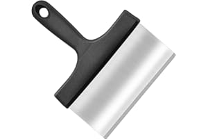 SAVITA Raschietto per Griglia, Raschietto per Griglia in Acciaio Raschietto Barbecue Strumento per Raschietto per Griglia con Manico, Raschietto per Spatola per Griglia, Raschietto Griglia Barbecue