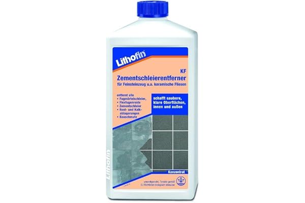 Lithofin KF Dissolvant voile de ciment 1 litre