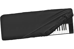 Musiin Staubschutz für Klaviertastatur mit 61 Tasten, kompatibel mit KORG NAUTILUS AT 61, NAUTILUS 61, Deluxe Chinlon, staub- und kratzfest, seidige Haptik und maßgeschneidertes Design