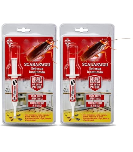 PROTEMAX Gel Insetticida Per Scarafaggi 25g: Esca Pronta Ad Alta Appetibilità, Efficace Per 3 Mesi - 4
