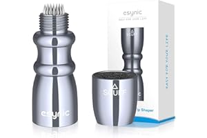 eSynic Professional 3 in 1 Snooker Cue Tip Shaper Durable Snooker Accessories Billiard Snooker Pool Cue Tip Shaper Snooker Cue Tips 3 in 1 Tool - Shaper, Scuffer, Aerator