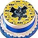Produktbild Tortenaufleger mit Batman-Logo-Umrandung, essbarer Zuckerguss, vorgeschnitten